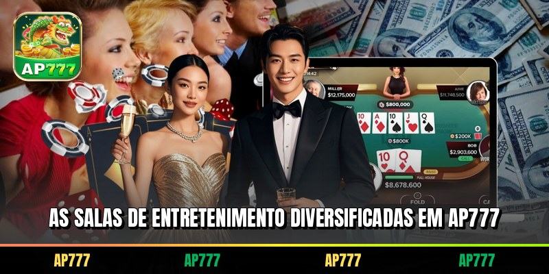 As salas de entretenimento diversificadas em AP777