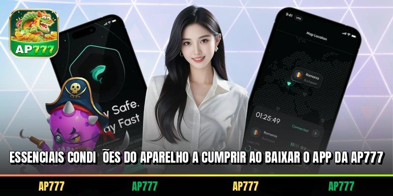 Essenciais condições do aparelho a cumprir ao baixar o app da AP777